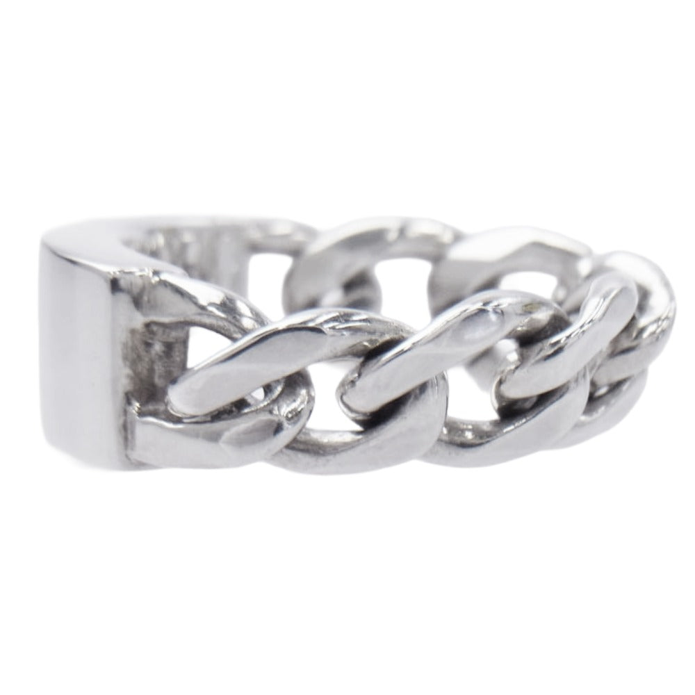 TENDERLOIN テンダーロイン T-ID RING SILVER ID チェーン リング シルバー系 23号【美品】【中古】