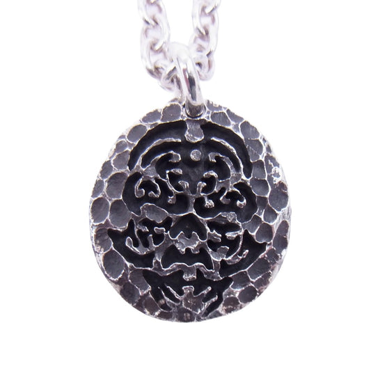 TENDERLOIN テンダーロイン HOSSANA PENDANT BS STERLING SILVER ホザーナ ボルネオスカル ペンダント ネックレス シルバー系【中古】