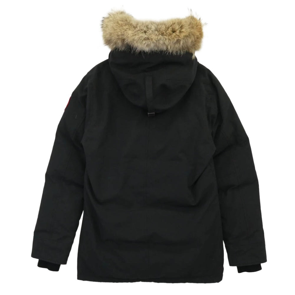 CANADA GOOSE カナダグース 3426MA サザビーリーグタグ CHATEAU PARKA シャトー パーカー ファー フーデッド ダウンジャケット ブラック系 M【中古】