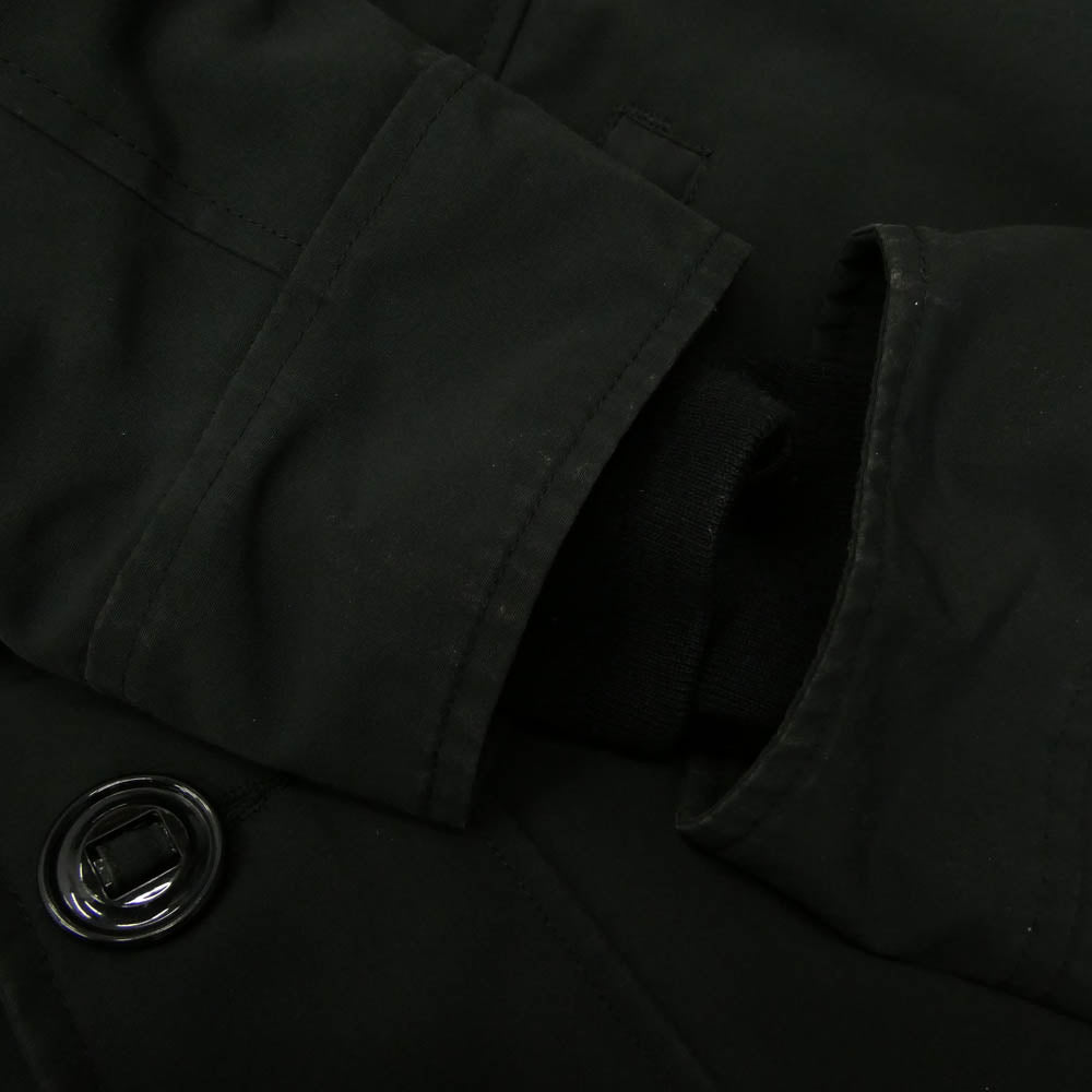 CANADA GOOSE カナダグース 3426MA サザビーリーグタグ CHATEAU PARKA シャトー パーカー ファー フーデッド ダウンジャケット ブラック系 M【中古】