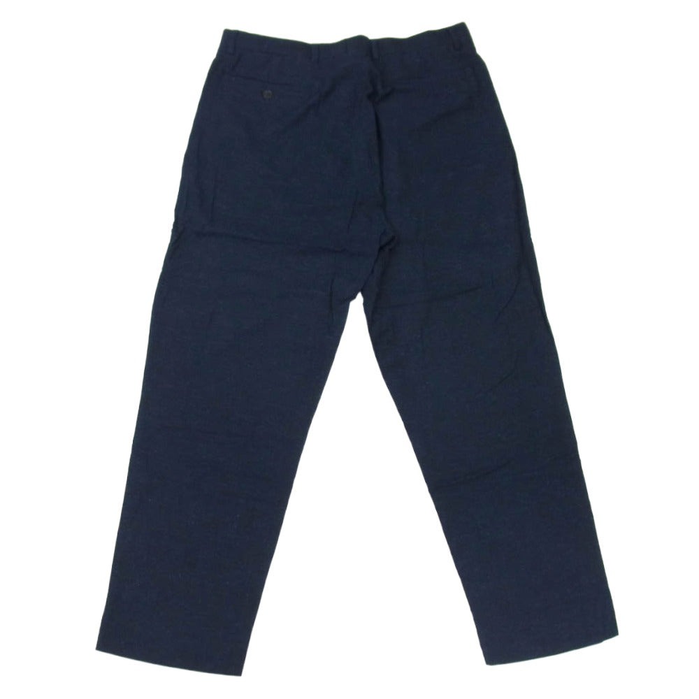 Supreme シュプリーム 21AW Pleated Trouser プリ―テッド トラウザー パンツ ネイビー ネイビー系 32【美品】【中古】