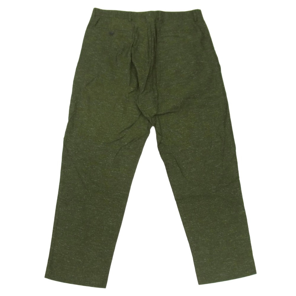 Supreme シュプリーム 21AW Pleated Trouser プリ―テッド トラウザー パンツ ダークグリーン グリーン系 32【美品】【中古】