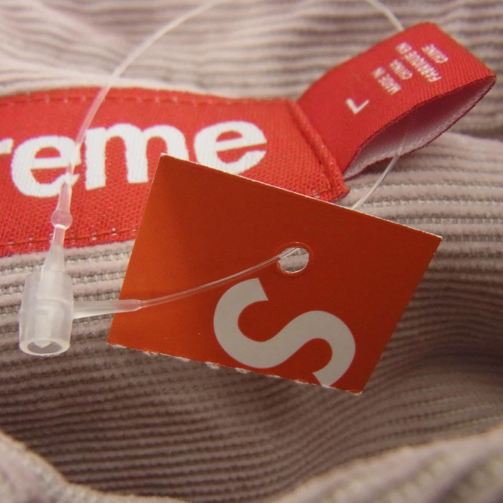 Supreme シュプリーム 25SS Washed Corduroy Shirt ウォッシュド コーデュロイ シャツ ピンク系 L【美品】【中古】