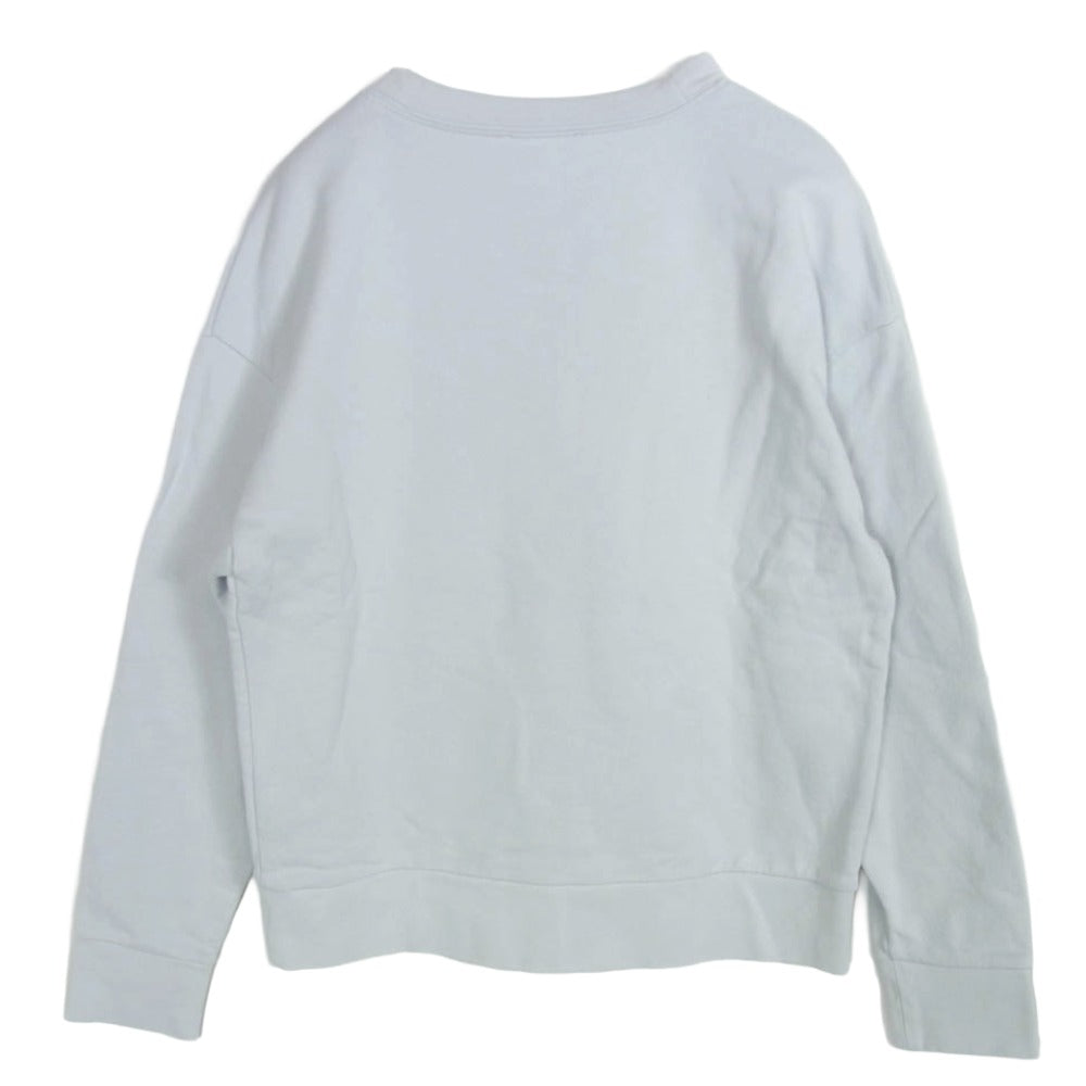 A.P.C. アーペーセー 23206-1-93602 ANNIE ロゴ クルーネック スウェット トレーナー グレー系 S【中古】
