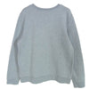 A.P.C. アーペーセー 反転ロゴ プリント クルーネック スウェット トレーナー グレー系 L【中古】