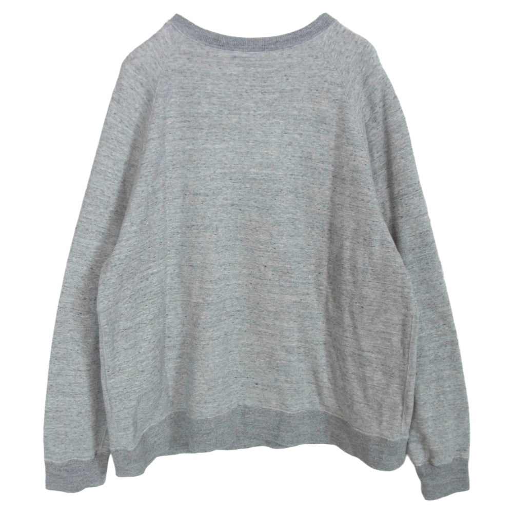 MADISON BLUE マディソンブルー MB224-7005 HELLO SWEAT L/S URAKE DYED スウェット トレーナー グレー系 02(M)【中古】