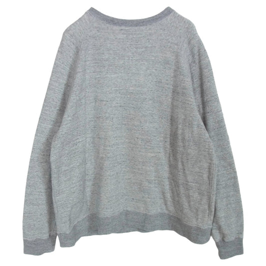 MADISON BLUE マディソンブルー MB224-7005 HELLO SWEAT L/S URAKE DYED スウェット トレーナー グレー系 02(M)【中古】