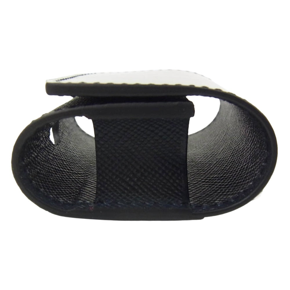 ユハク YVP541 Airpods レザー エアポッズケース ワイン系 ネイビー系 ワインレッド系【極上美品】【中古】