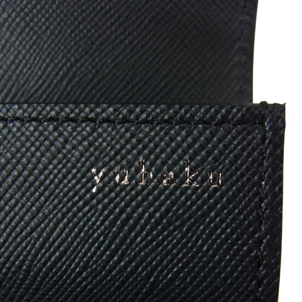 ユハク YVP541 Airpods レザー エアポッズケース ワイン系 ネイビー系 ワインレッド系【極上美品】【中古】