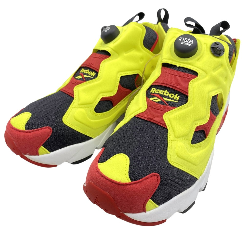 Reebok リーボック V47514 INSTAPUMP FURY OG BLK CITRON RED インスタポンプフューリー スニーカー 27.5cm【極上美品】【中古】