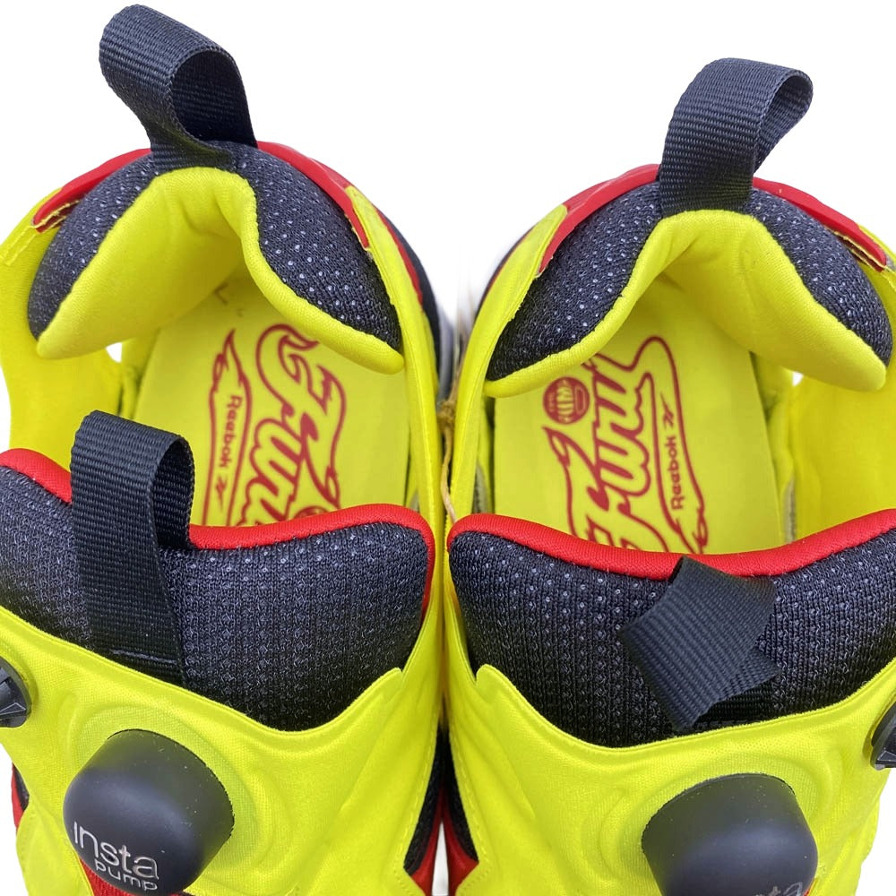 Reebok リーボック V47514 INSTAPUMP FURY OG BLK CITRON RED インスタポンプフューリー スニーカー 27.5cm【極上美品】【中古】