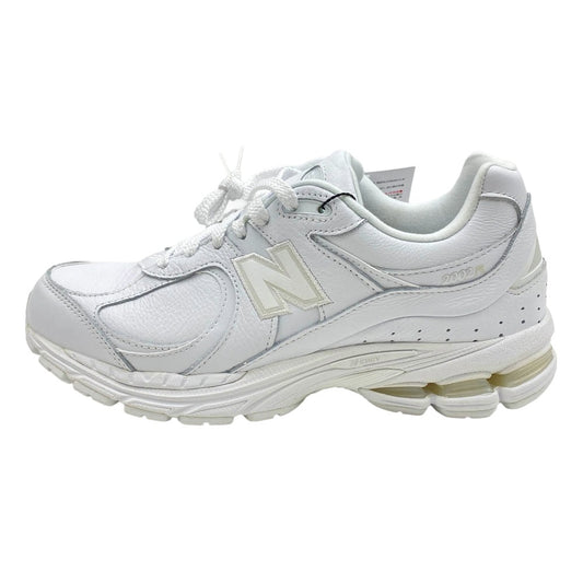NEW BALANCE ニューバランス ML2002RI ホワイトレザー ローカット スニーカー ホワイト系 27cm【極上美品】【中古】