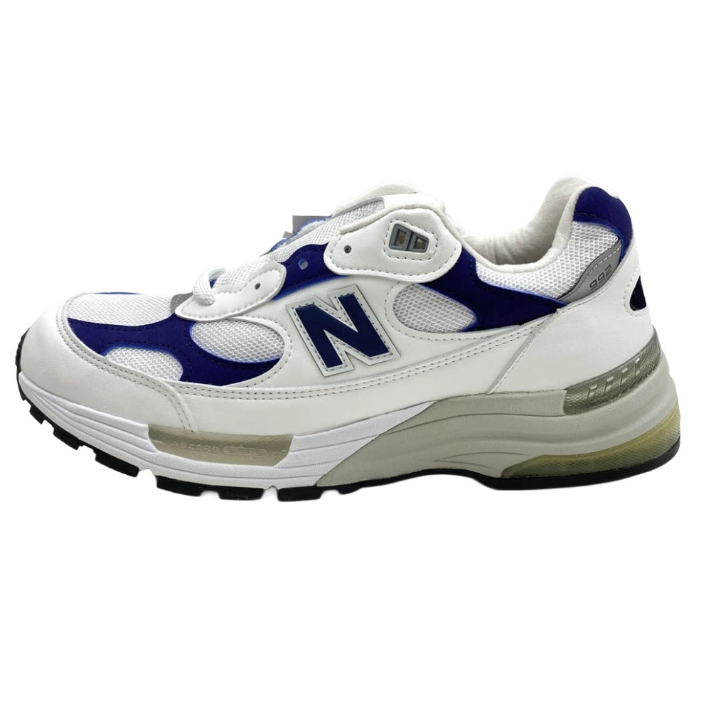 NEW BALANCE ニューバランス M992EC USA製 レザー メッシュ ローカット スニーカー 27.5cm【極上美品】【中古】