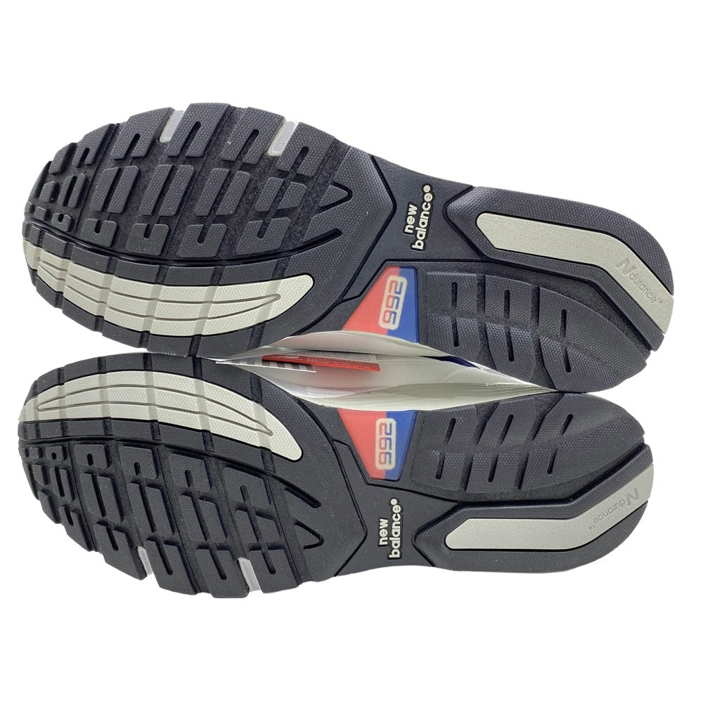 NEW BALANCE ニューバランス M992EC USA製 レザー メッシュ ローカット スニーカー 27.5cm【極上美品】【中古】