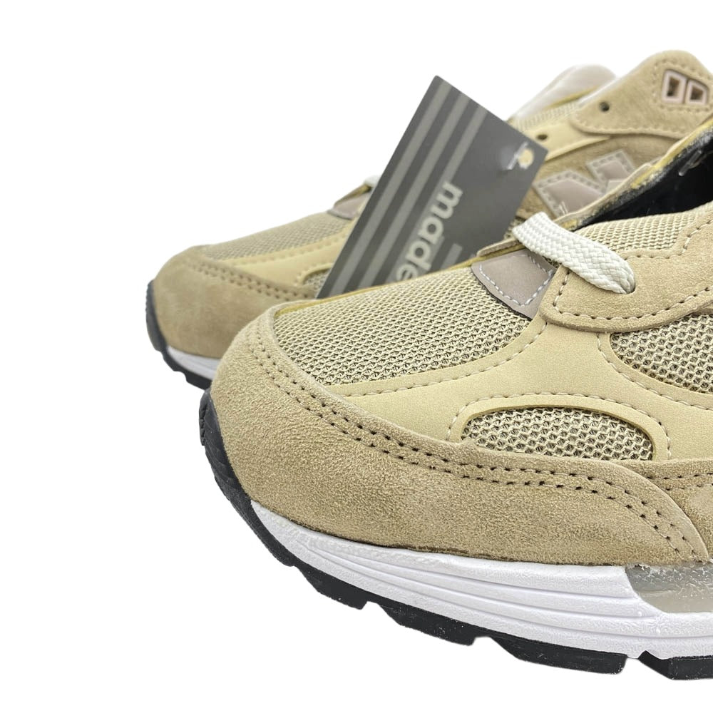 NEW BALANCE ニューバランス M992TN USA製 スエード メッシュ ローカット スニーカー 27.5cm【極上美品】【中古】