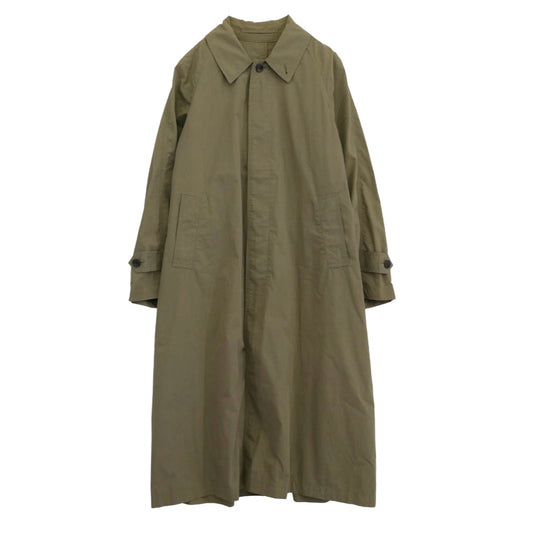 スティーブンアラン 8125-112-0526 TYPEWRITER BAL COLLAR COAT-BOLD タイプライター バルカラーコート カーキ系 S【中古】