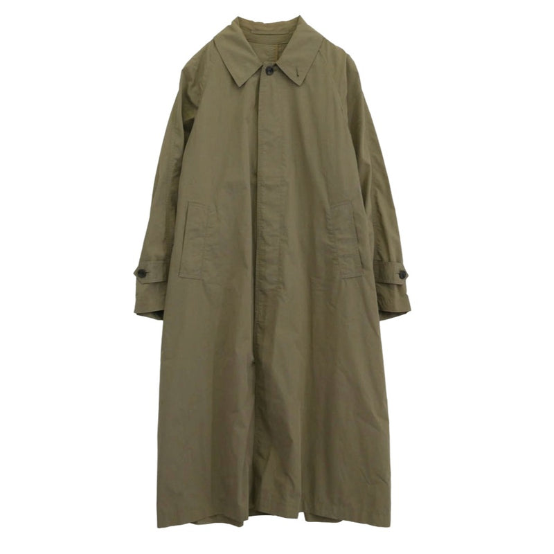スティーブンアラン 8125-112-0526 TYPEWRITER BAL COLLAR COAT-BOLD タイプライター バルカラーコート カーキ系 S【中古】