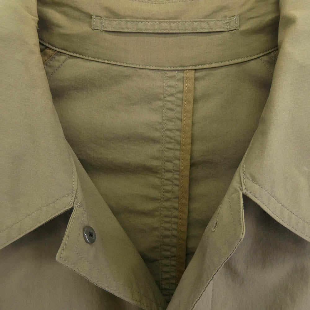 スティーブンアラン 8125-112-0526 TYPEWRITER BAL COLLAR COAT-BOLD タイプライター バルカラーコート カーキ系 S【中古】