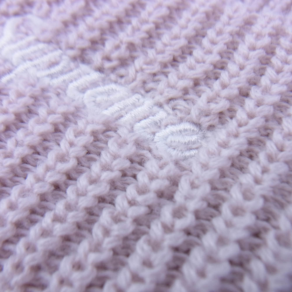 Supreme シュプリーム 21AW カナダ製 Loose Gauge Beanie ルーズゲージビーニー ニット帽 ピンクベージュ系【中古】