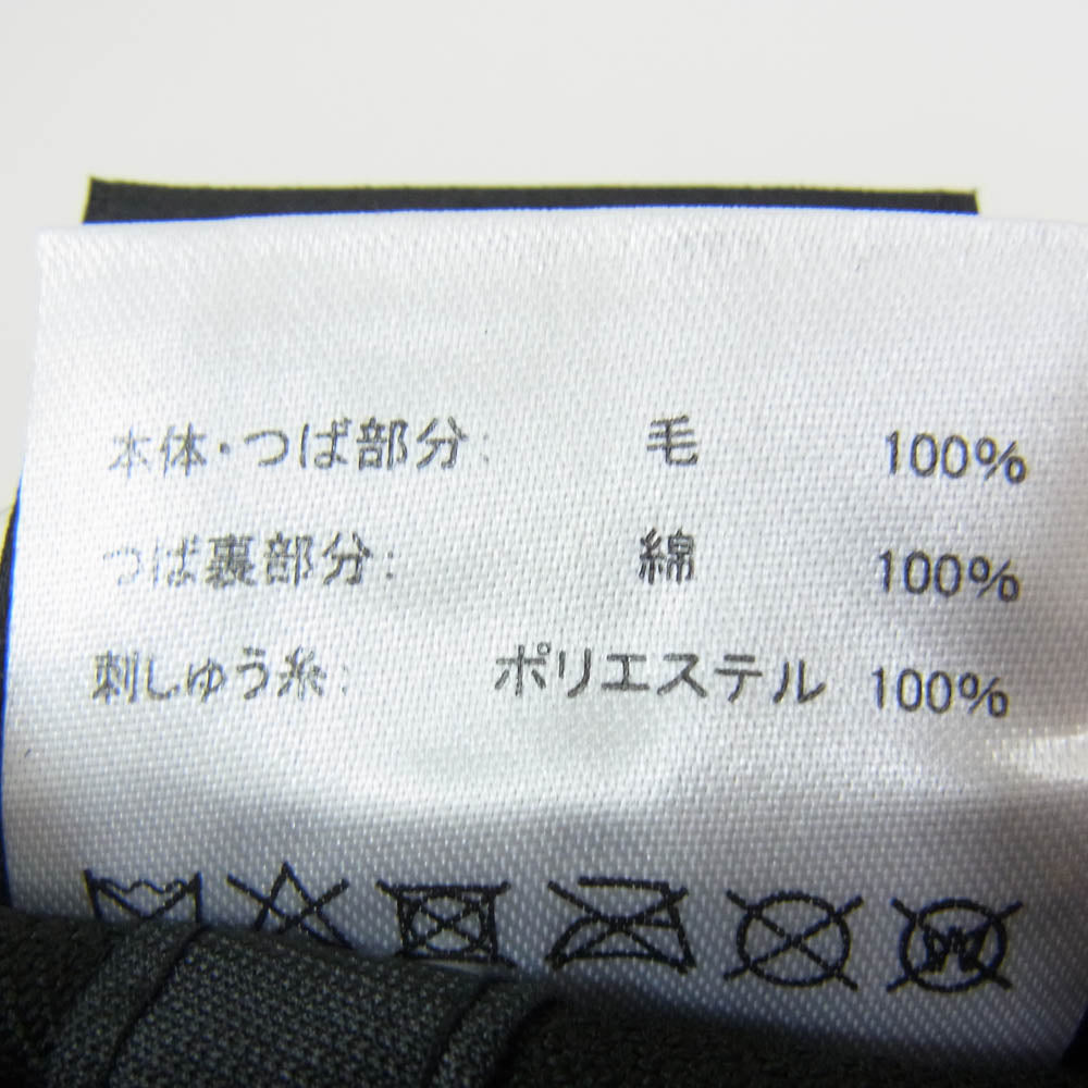 FRAGMENT DESIGN フラグメントデザイン × New Era 59FIFTY ニューエラ フィフティー FRG ロゴ刺繍 ベースボール キャップ ブラック系 7 3/8【中古】