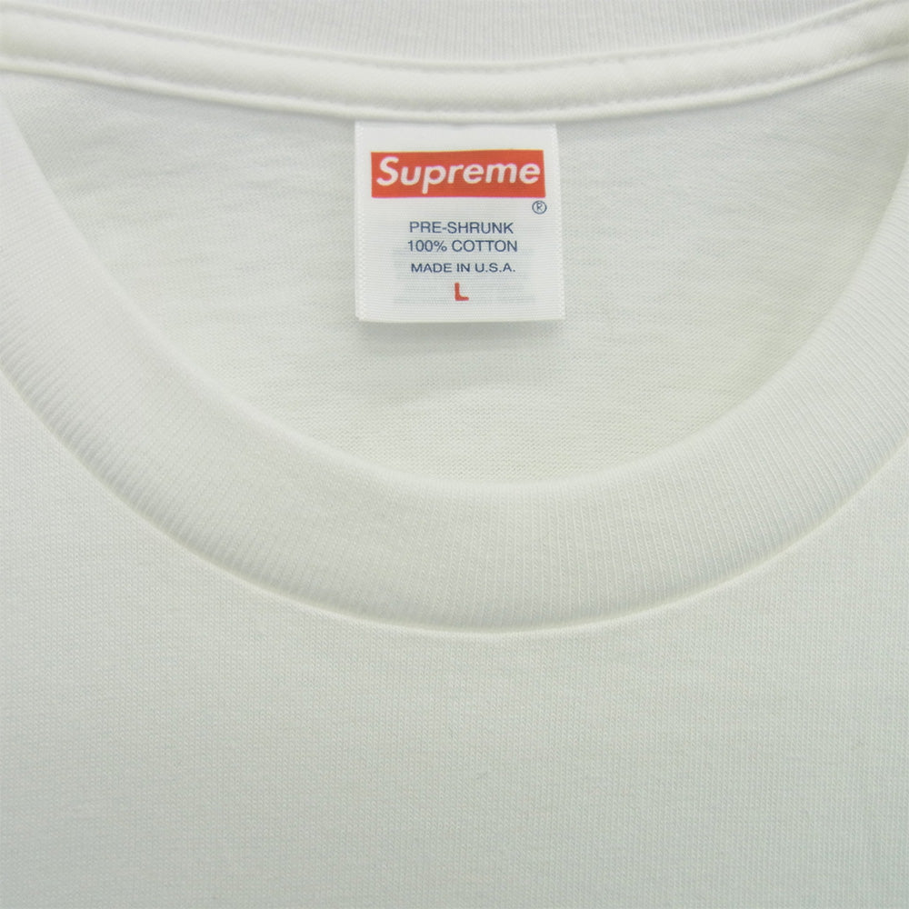 Supreme シュプリーム 22AW Andr? 3000 Tee アンドレ 3000 プリント クルーネック 半袖Tシャツ カットソー ホワイト系 L【新古品】【未使用】【中古】