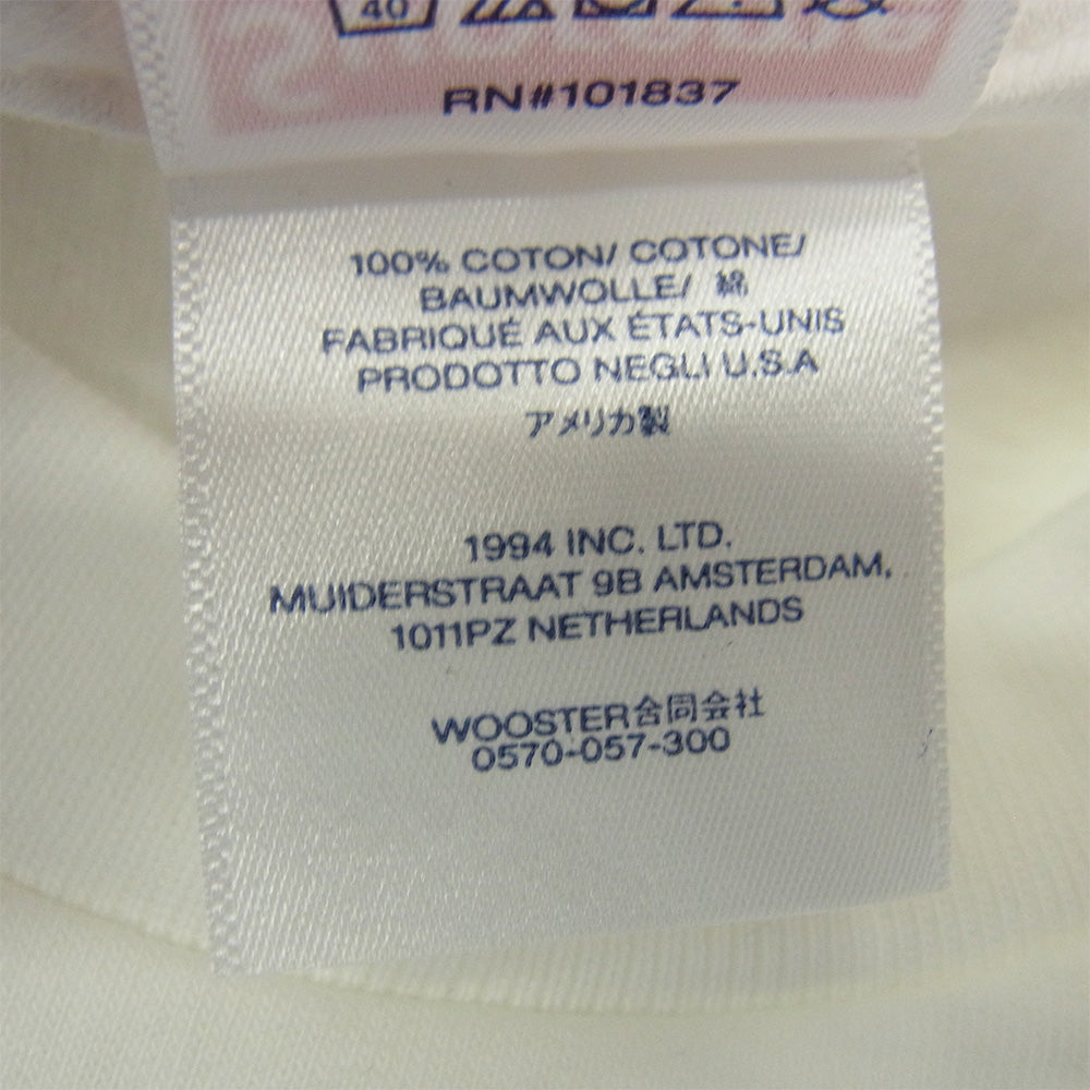 Supreme シュプリーム 22AW Andr? 3000 Tee アンドレ 3000 プリント クルーネック 半袖Tシャツ カットソー ホワイト系 L【新古品】【未使用】【中古】