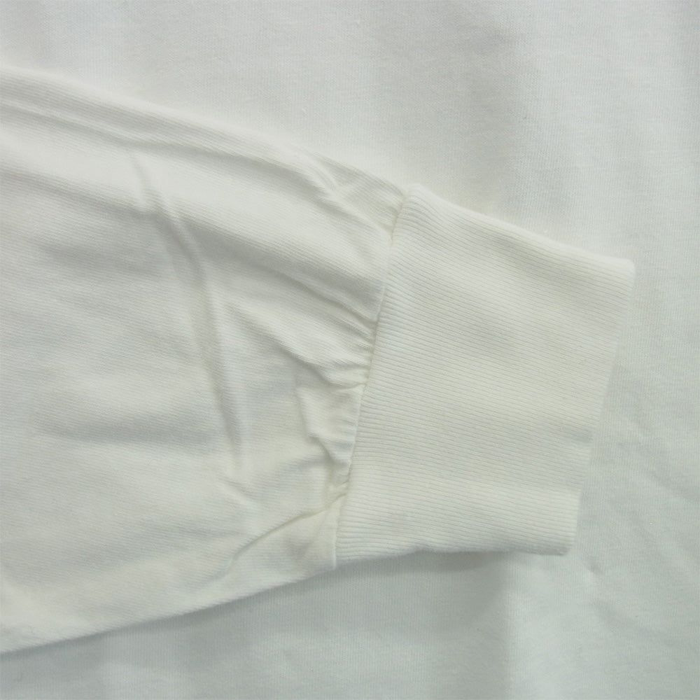 Supreme シュプリーム 20AW Box Logo L/S Tee ボックスロゴ 長袖Tシャツ ロンT ホワイト系 M【中古】