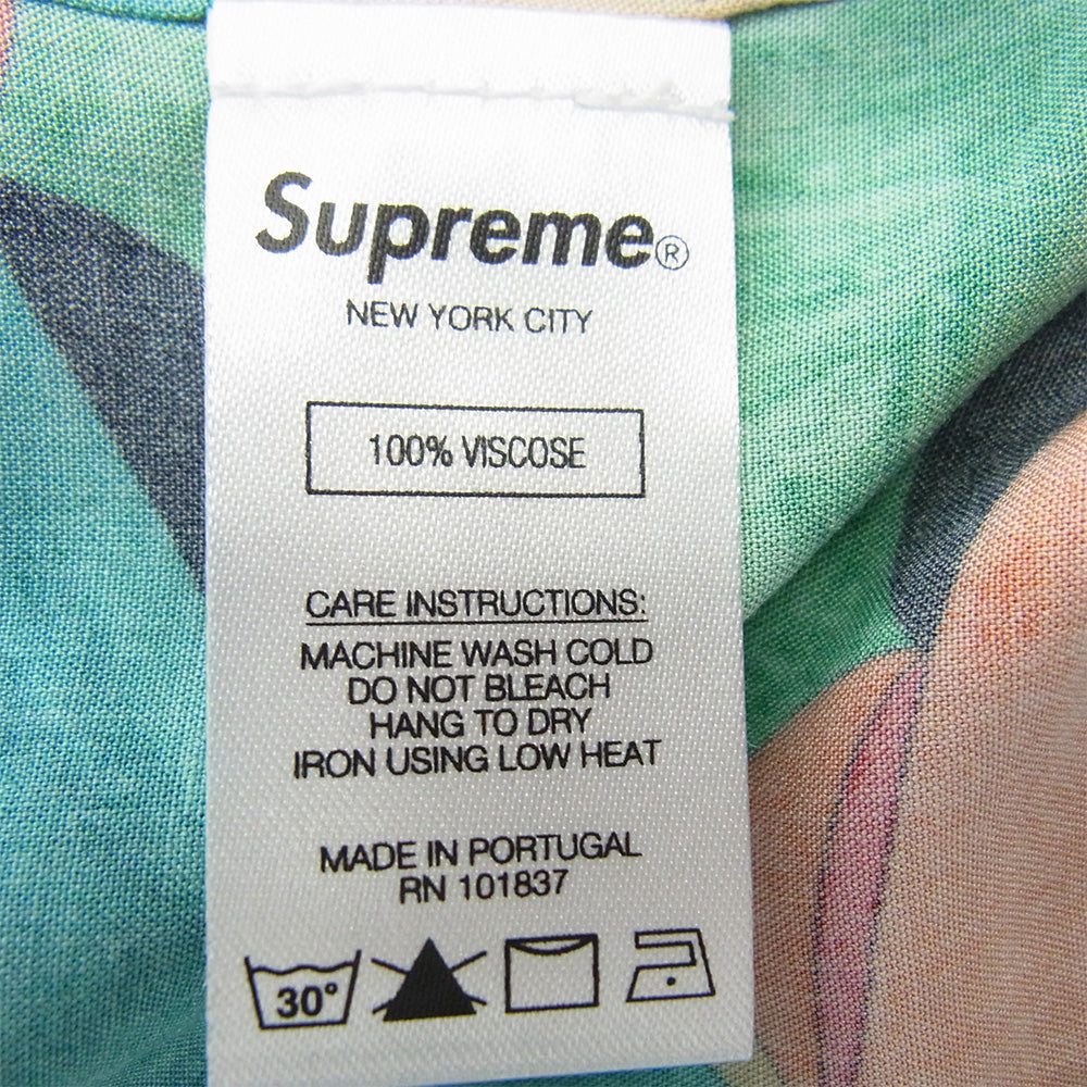 Supreme シュプリーム 21SS × Emilio Pucci L/S Shirt エミリオプッチ ロングスリーブ 長袖 シャツ マルチカラー系 L【新古品】【未使用】【中古】