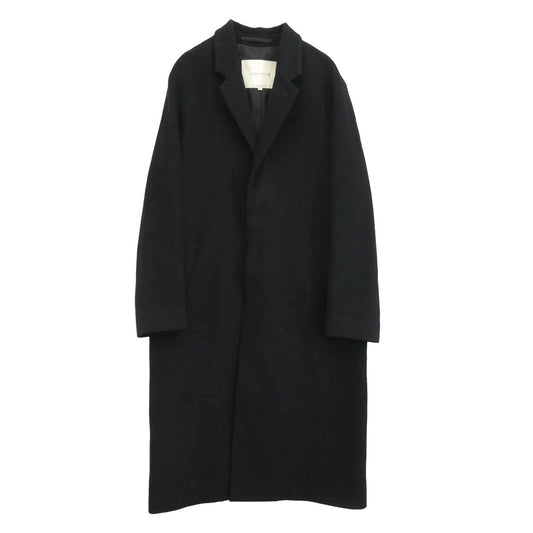 Mackintosh マッキントッシュ DU-3H 英国製 比翼 ウール チェスターコート ブラック系【中古】