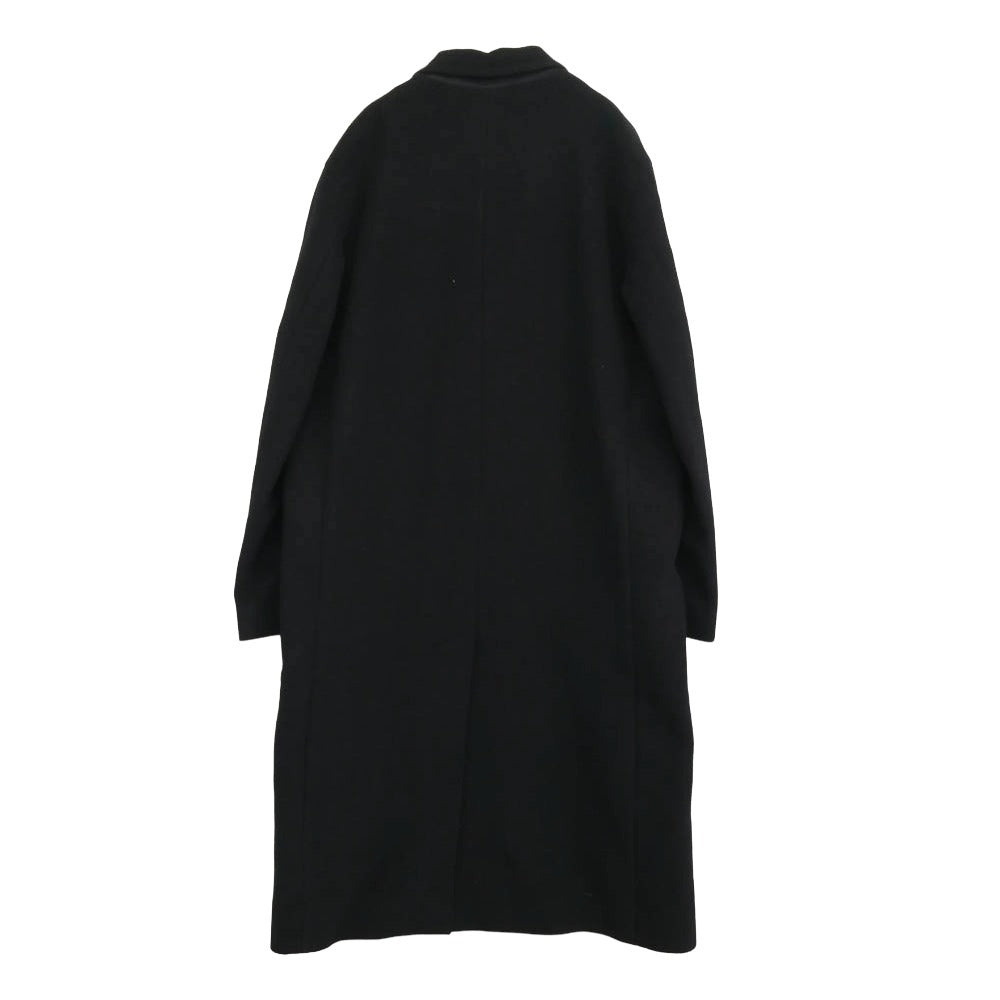Mackintosh マッキントッシュ DU-3H 英国製 比翼 ウール チェスターコート ブラック系【中古】