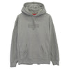 Supreme シュプリーム 21SS KAWS Chalk Logo HoodedSweatshirt カウズ チョークボックスロゴ プルオーバー スウェットパーカー フーディ グレー系 L【中古】