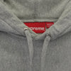 Supreme シュプリーム 21SS KAWS Chalk Logo HoodedSweatshirt カウズ チョークボックスロゴ プルオーバー スウェットパーカー フーディ グレー系 L【中古】
