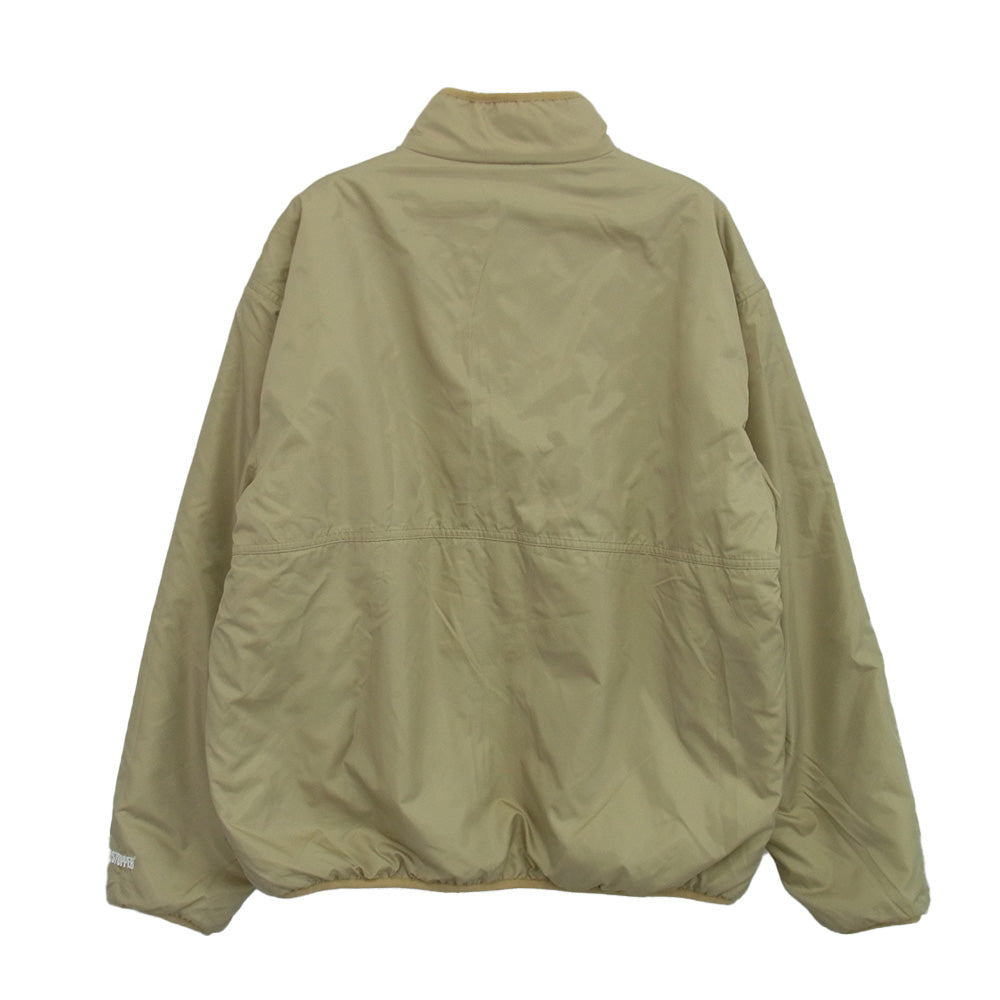 Supreme シュプリーム 22AW Geo Reversible WINDSTOPPER Fleece ゲオ リバーシブル ウィンドストッパー フリース ベージュ系 L【中古】