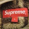 Supreme シュプリーム 22AW Geo Reversible WINDSTOPPER Fleece ゲオ リバーシブル ウィンドストッパー フリース ベージュ系 L【中古】