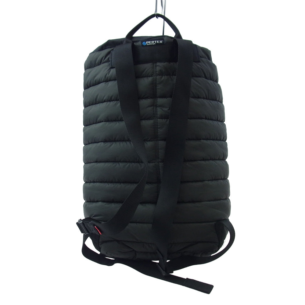 Supreme シュプリーム 22AW × PERTEX Puffer Backpack パファー バックパック ダークグレー系【中古】