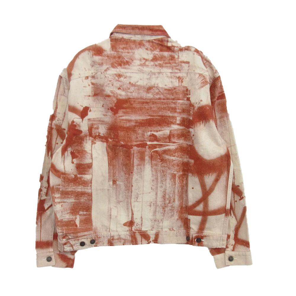Supreme シュプリーム 21AW 21AW Christopher Wool Denim Work Jacket クリストファー ウール デニム ワーク ジャケット レッド系 L【中古】