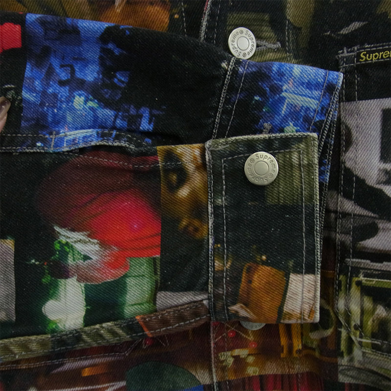 Supreme Nas and DMX collage denim コート Supreme Nas and DMX