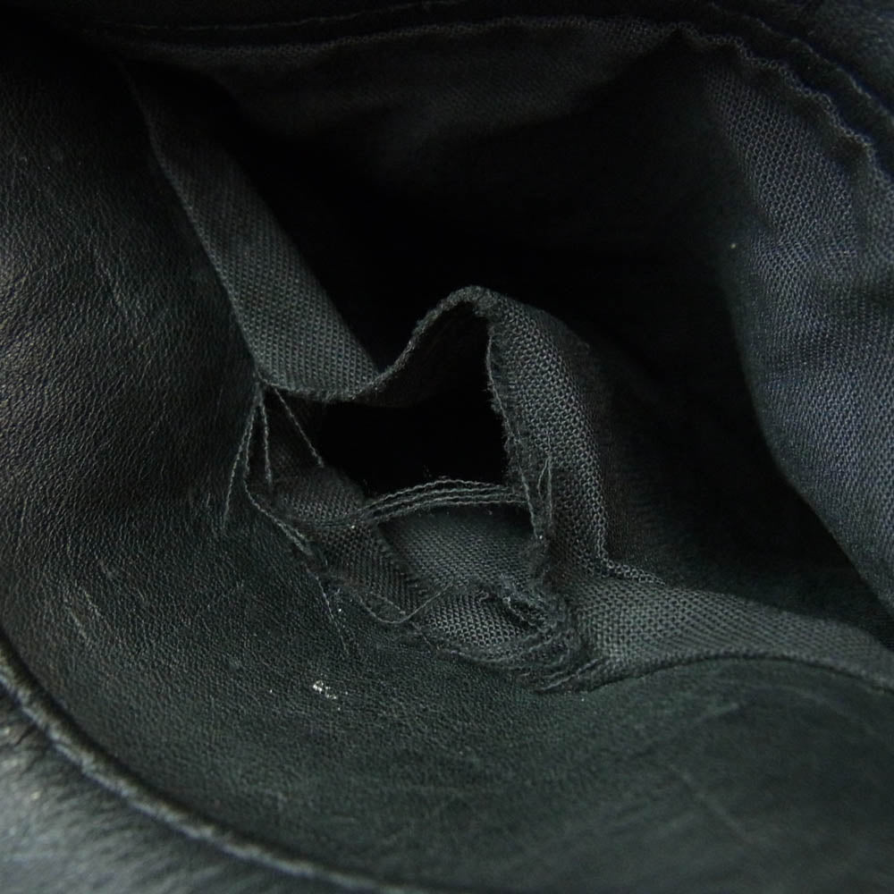 KADOYA カドヤ K's Leather ケイズ レザー 襟ボア ライナー付き レザー ライダース ジャケット ブラック系 M【中古】