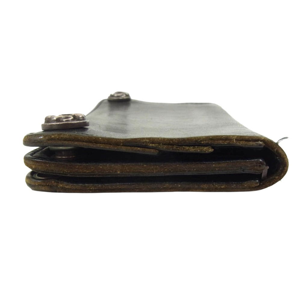 ARGENT GLEAM アージェントグリーム コンチョボタン レザー トラッカー