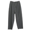 ATON エイトン PRAGGM0700 WOOL TROPICAL TAPERED EASY PANTS ウール トロピカル テーパード イージー パンツ グレー系 44【極上美品】【中古】
