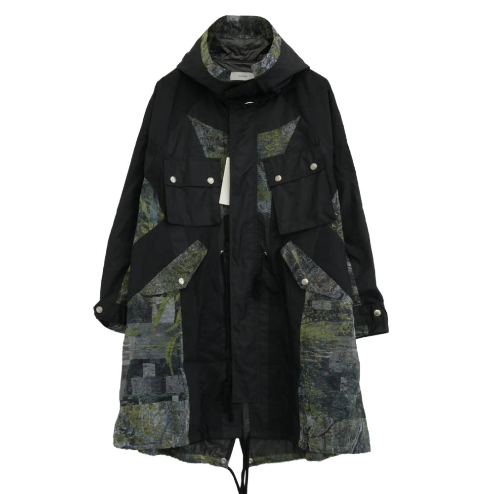 FACTOTUM ファクトタム ABH-JK-MO9 FOREST MODS COAT モッズ コート ブラック系 3【極上美品】【中古】