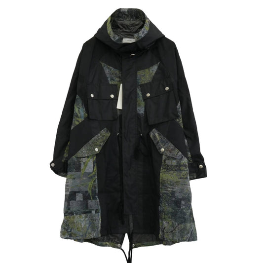 FACTOTUM ファクトタム ABH-JK-MO9 FOREST MODS COAT モッズ コート ブラック系 3【極上美品】【中古】
