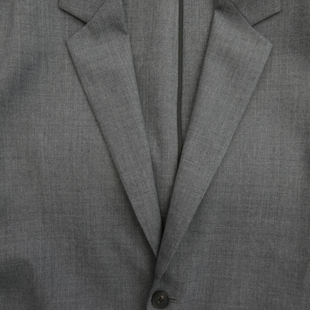 ATON エイトン JKAGGM0700 WOOL TROPICAL TAILORED JACKET ウール トロピカル テーラード ジャケット グレー系 00【極上美品】【中古】