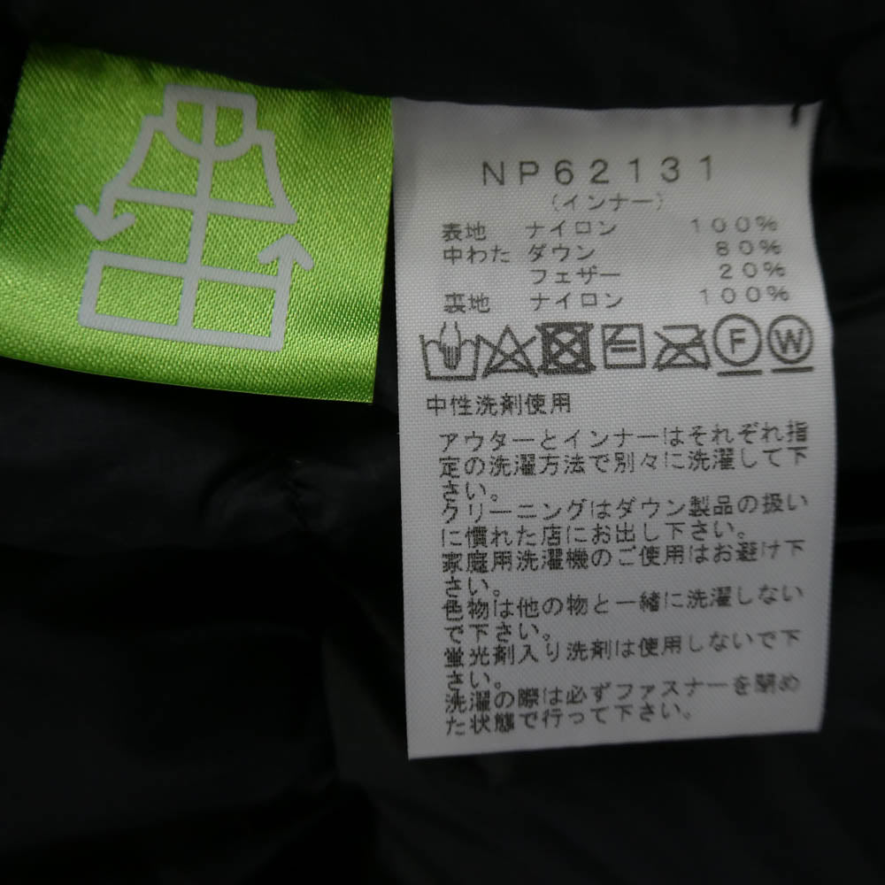 THE NORTH FACE ノースフェイス NP62131 GORE-TEX GTX SEROW MAGNE TRICLIMATE JACKET セロー マグネ トリクライメイト ダウン ジャケット ブラック系 L【中古】