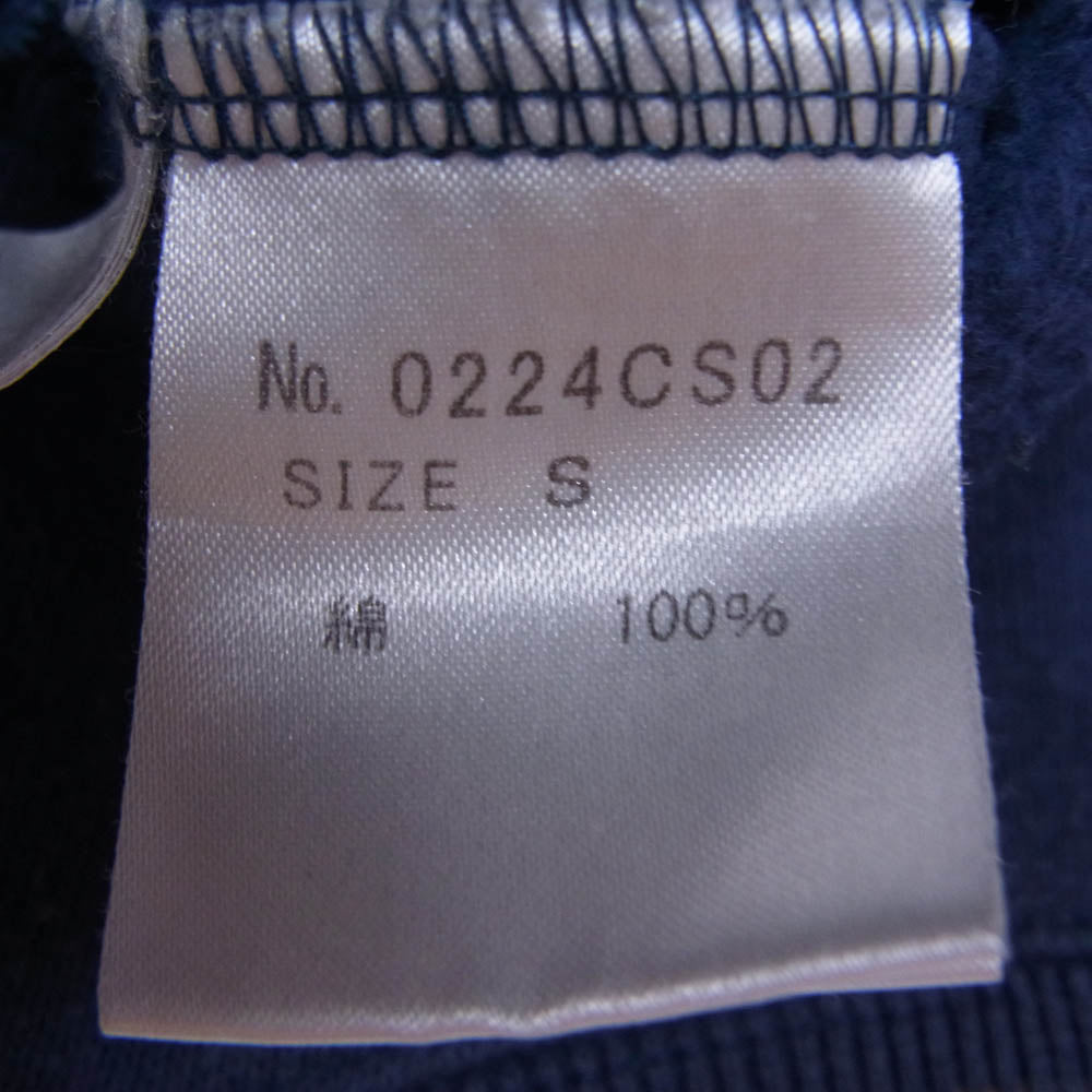 HYSTERIC GLAMOUR ヒステリックグラマー 0224CS02 ガールプリント クルーネック スウェット ネイビー系 S【中古】