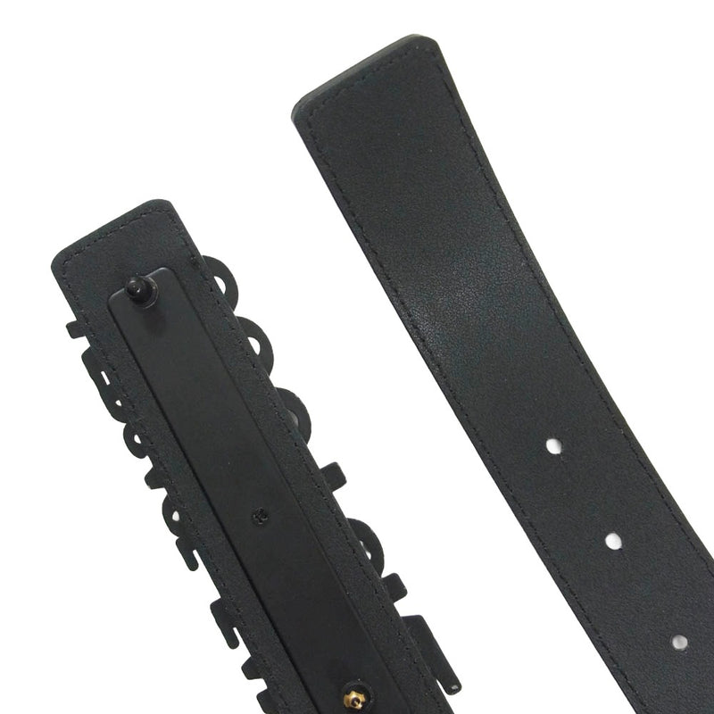 VERSACE ヴェルサーチ JEANS ジーンズライン クチュール ロゴバックル  