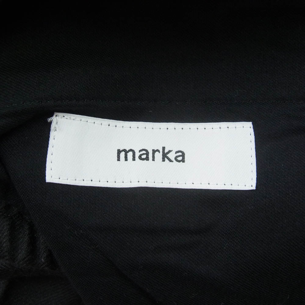 marka マーカ M22C-07PT02C テーパード ウール トラウザーズ パンツ チャコールグレー チャコール系 2【極上美品】【中古】