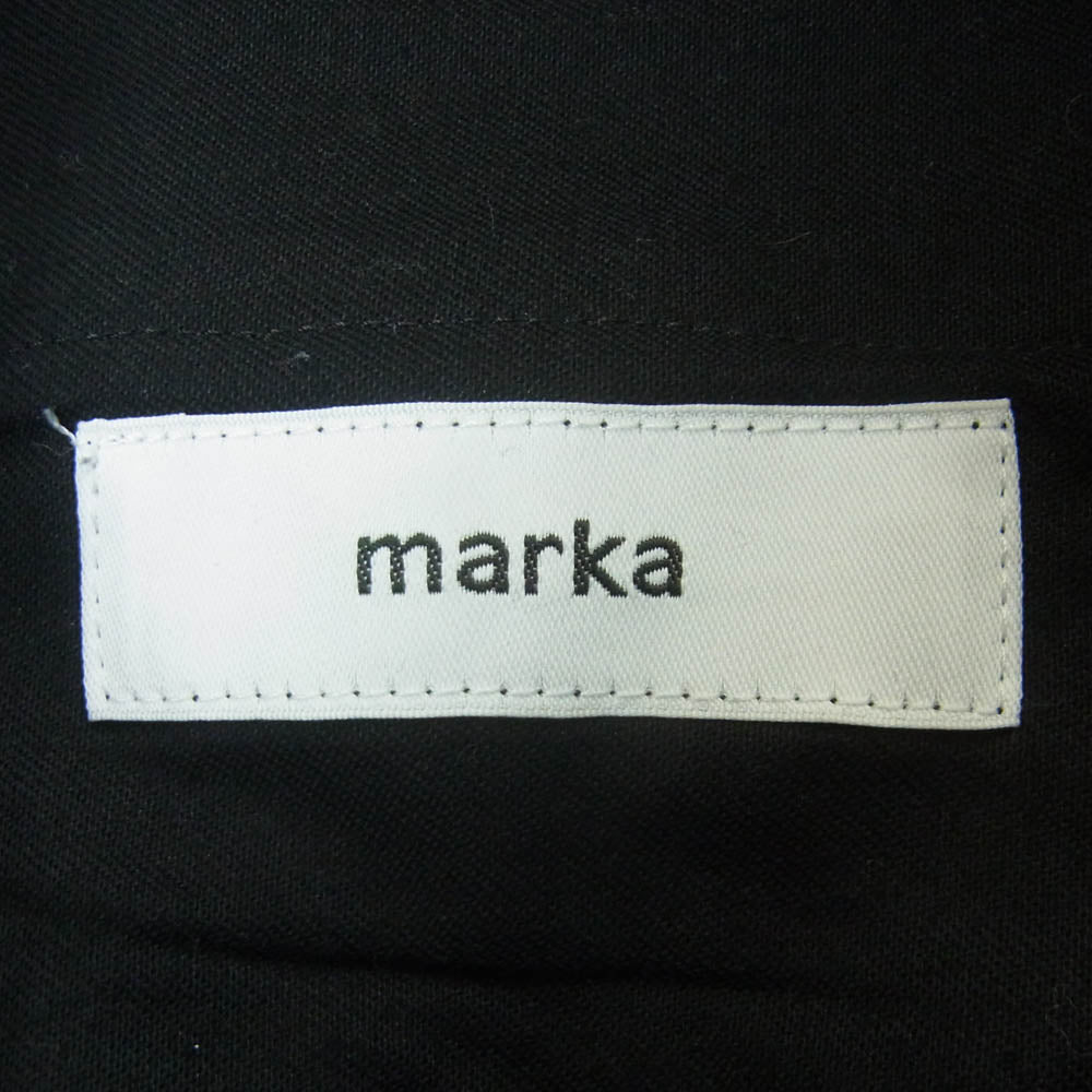 marka マーカ M22C-07PT02C テーパード ウール トラウザーズ パンツ チャコールグレー チャコール系 1【中古】