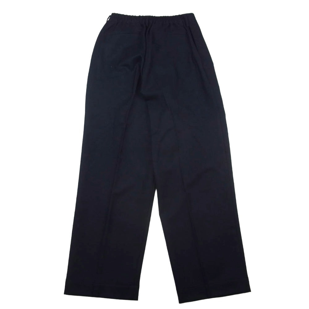 marka マーカ M22C-07PT02C テーパード ウール トラウザーズ パンツ ネイビー ネイビー系 2【極上美品】【中古】