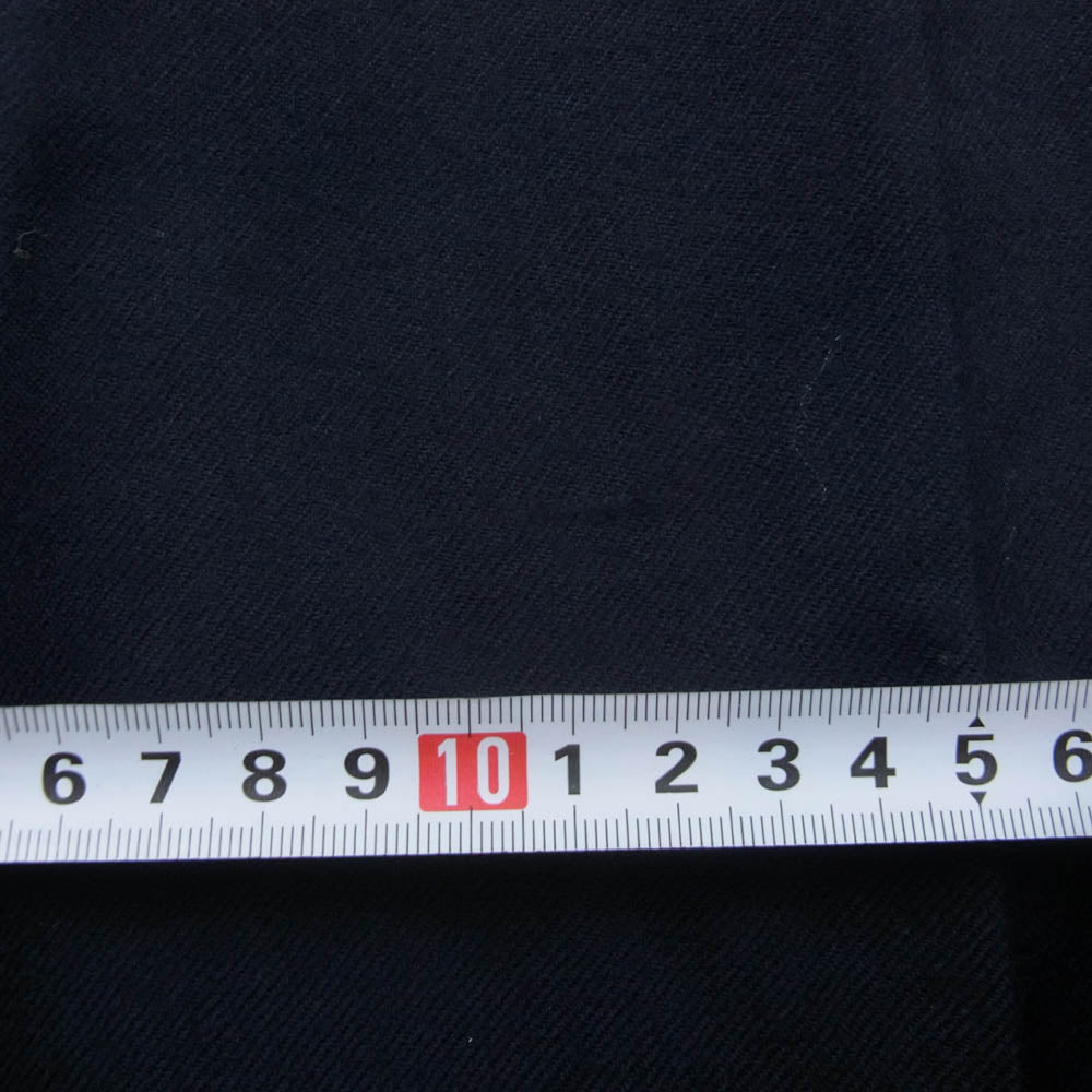 marka マーカ M22C-07PT02C テーパード ウール トラウザーズ パンツ ネイビー ネイビー系 2【極上美品】【中古】